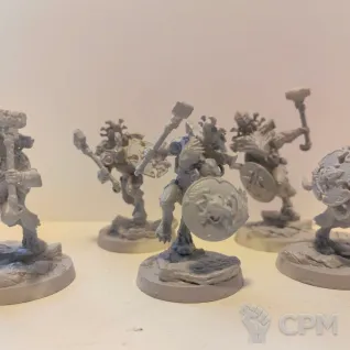 Описание картинки Wulfen squad от Beleshek по цене 1 000руб | Свободный Рынок Миниатюр - СРМ