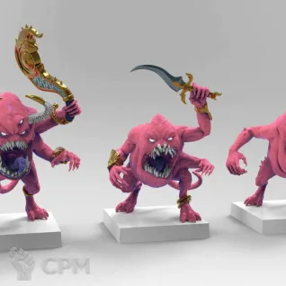 Описание картинки Pink Horrors (sculpt/rip) от HoujouSatoko по цене 100руб | Свободный Рынок Миниатюр - СРМ