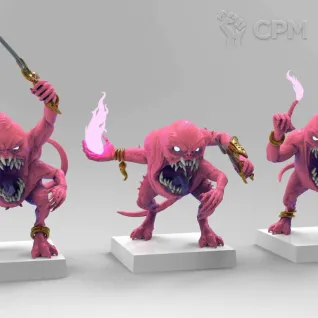 Описание картинки Pink Horrors (sculpt/rip) от HoujouSatoko по цене 100руб | Свободный Рынок Миниатюр - СРМ