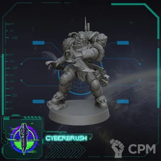 Описание картинки lieutenant with combi-weapon от Helnex workshop  по цене 260руб | Свободный Рынок Миниатюр - СРМ