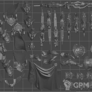 Описание картинки Custodian Wardens (скан) от WAAAAAAGHshop по цене 600руб | Свободный Рынок Миниатюр - СРМ