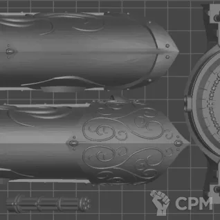 Описание картинки Coronus Grav-carrier от WAAAAAAGHshop по цене 3 000руб | Свободный Рынок Миниатюр - СРМ