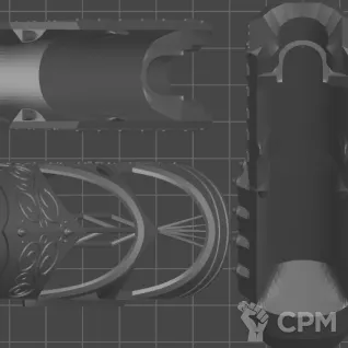 Описание картинки Coronus Grav-carrier от WAAAAAAGHshop по цене 3 000руб | Свободный Рынок Миниатюр - СРМ