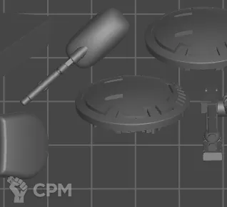 Описание картинки Tidewall Droneport (скан) от WAAAAAAGHshop по цене 3 500руб | Свободный Рынок Миниатюр - СРМ