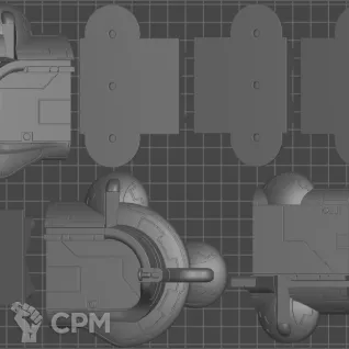 Описание картинки Tidewall Shieldline + Tidewall defence platform (скан) от WAAAAAAGHshop по цене 3 000руб | Свободный Рынок Миниатюр - СРМ