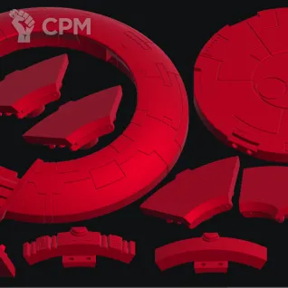 Описание картинки Tidewall Shieldline + Tidewall defence platform (скан) от WAAAAAAGHshop по цене 3 000руб | Свободный Рынок Миниатюр - СРМ