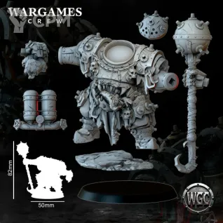 Описание картинки Abyssal Gourmand - Devourer of Sins and Flesh -Trench Crusade , альтернатива Sin Eater от Мастерская Крипов по цене 900руб | Свободный Рынок Миниатюр - СРМ