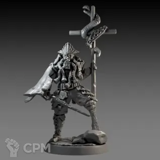 Описание картинки Naval Heretic Priest - Trench Crusade, альтернатива Heretic Priest от Мастерская Крипов по цене 210руб | Свободный Рынок Миниатюр - СРМ