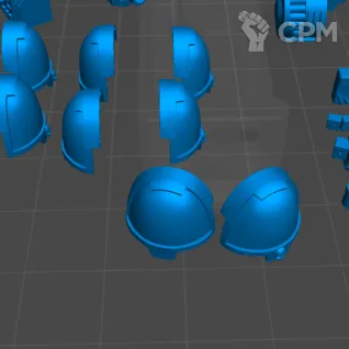 Описание картинки Heavy Intercessor squad 5 шт. (цена на АКЦИИ) + ПОДАРОК от 3D6 по цене 700руб | Свободный Рынок Миниатюр - СРМ