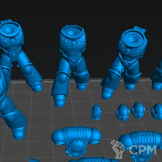 Описание картинки Assault Intercessors 5 шт. (цена на АКЦИИ) + ПОДАРОК от 3D6 по цене 700руб | Свободный Рынок Миниатюр - СРМ