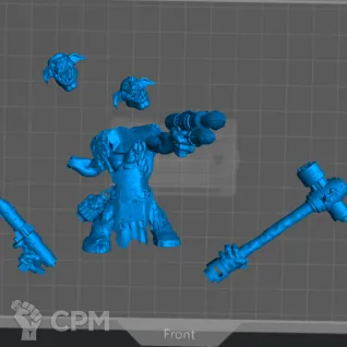 Описание картинки Wrecka Krew  / Tankbustas - Альтернатива от 3D6 по цене 1 100руб | Свободный Рынок Миниатюр - СРМ