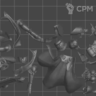 Описание картинки Saint Celestine (скан) от WAAAAAAGHshop по цене 700руб | Свободный Рынок Миниатюр - СРМ
