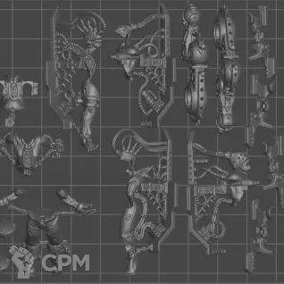 Описание картинки Penitent Engines (скан) + битсы(закачка) от WAAAAAAGHshop по цене 600руб | Свободный Рынок Миниатюр - СРМ