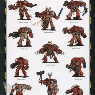 Описание картинки Blood Angel Space Hulk Terminators от AmRi3D по цене 2 000руб | Свободный Рынок Миниатюр - СРМ