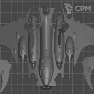 Описание картинки Razorwing Jetfighter + битсы(закачка) от WAAAAAAGHshop по цене 1 700руб | Свободный Рынок Миниатюр - СРМ
