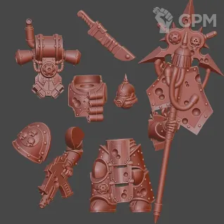 Описание картинки Icon Bearer (скан) от WAAAAAAGHshop по цене 300руб | Свободный Рынок Миниатюр - СРМ