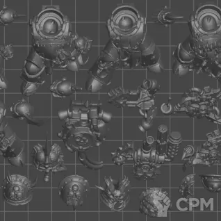 Описание картинки Базовый отряд Plague Marines (скан) +битсы (закачка) от WAAAAAAGHshop по цене 500руб | Свободный Рынок Миниатюр - СРМ