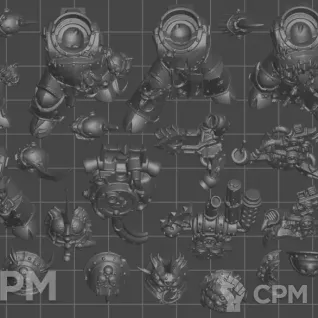 Описание картинки Средний отряд Plague Marines (скан) +битсы (закачка) от WAAAAAAGHshop по цене 700руб | Свободный Рынок Миниатюр - СРМ