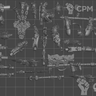 Описание картинки Средний отряд Plague Marines (скан) +битсы (закачка) от WAAAAAAGHshop по цене 700руб | Свободный Рынок Миниатюр - СРМ