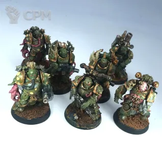 Описание картинки Средний отряд Plague Marines (скан) +битсы (закачка) от WAAAAAAGHshop по цене 700руб | Свободный Рынок Миниатюр - СРМ