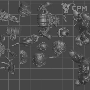 Описание картинки Средний отряд Plague Marines (скан) +битсы (закачка) от WAAAAAAGHshop по цене 700руб | Свободный Рынок Миниатюр - СРМ