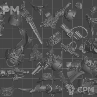 Описание картинки Расширенный отряд Blightlord Terminators (скан) + битсы (закачка) от WAAAAAAGHshop по цене 1 200руб | Свободный Рынок Миниатюр - СРМ