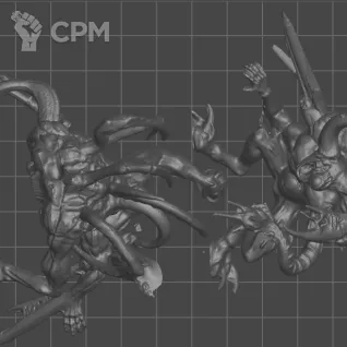 Описание картинки Chaos Spawn (скан) от WAAAAAAGHshop по цене 600руб | Свободный Рынок Миниатюр - СРМ