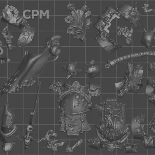 Описание картинки Базовый отряд Deathshroud Terminators (скан) от WAAAAAAGHshop по цене 500руб | Свободный Рынок Миниатюр - СРМ