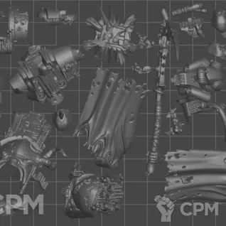 Описание картинки Расширенный отряд Deathshroud Terminators (скан) от WAAAAAAGHshop по цене 1 000руб | Свободный Рынок Миниатюр - СРМ