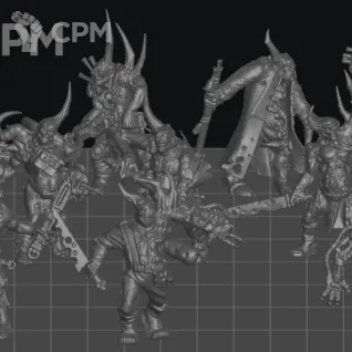 Описание картинки Расширенный отряд Poxwalkers (скан) от WAAAAAAGHshop по цене 1 800руб | Свободный Рынок Миниатюр - СРМ