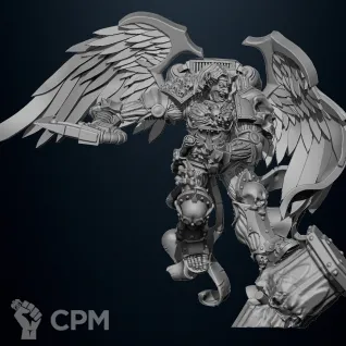 Описание картинки Astorath the Grim от Helnex workshop  по цене 400руб | Свободный Рынок Миниатюр - СРМ