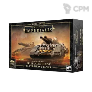 Описание картинки Fellblade / Glaive Super-heavy Tanks от MiniaturesFAN по цене 6 111руб | Свободный Рынок Миниатюр - СРМ
