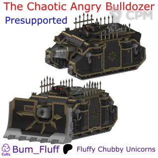 Описание картинки Chaos Vindicator от Helnex workshop  по цене 2 000руб | Свободный Рынок Миниатюр - СРМ