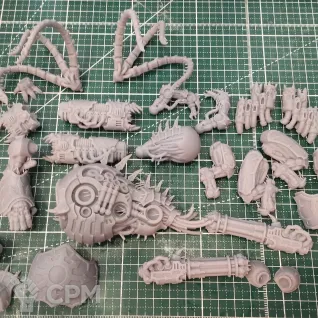 Описание картинки Forgefiend / Maulerfiend от Helnex workshop  по цене 2 000руб | Свободный Рынок Миниатюр - СРМ