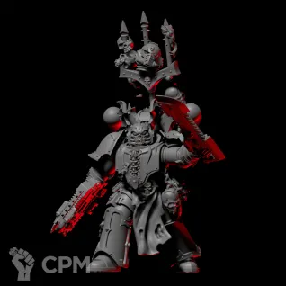 Описание картинки Night lord Chaos Lord/Sorcerer альтернативный от Alexandrian workshop по цене 300руб | Свободный Рынок Миниатюр - СРМ