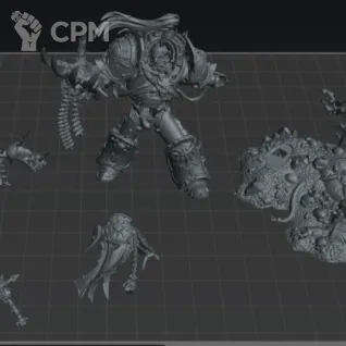 Описание картинки Abaddon The Despoiler скан от Alexandrian workshop по цене 450руб | Свободный Рынок Миниатюр - СРМ