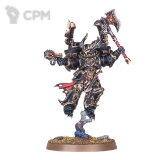 Описание картинки Chaos Lord with Jump Pack скан от Alexandrian workshop по цене 400руб | Свободный Рынок Миниатюр - СРМ