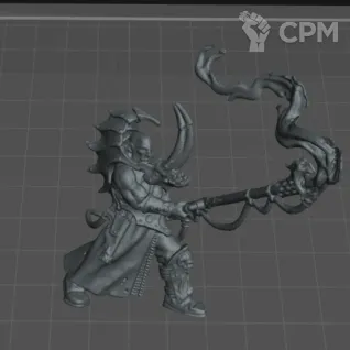 Описание картинки Cultist Firebrand (скан) от Alexandrian workshop по цене 270руб | Свободный Рынок Миниатюр - СРМ
