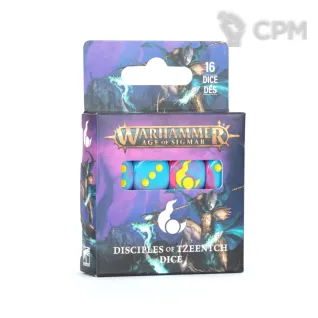 Описание картинки Disciples of Tzeentch Dice Set от MiniaturesFAN по цене 4 116руб | Свободный Рынок Миниатюр - СРМ