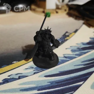 Описание картинки Captain In Gravis Armour от NoxMan по цене 2 500руб | Свободный Рынок Миниатюр - СРМ
