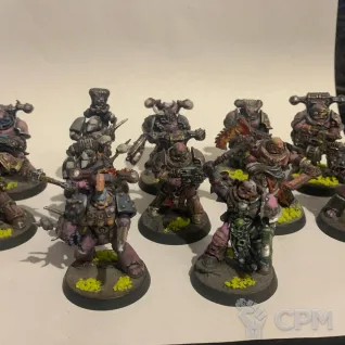 Описание картинки chaos legionaries от Cumsnatcher по цене 3 200руб | Свободный Рынок Миниатюр - СРМ