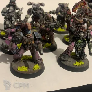 Описание картинки chaos legionaries от Cumsnatcher по цене 3 200руб | Свободный Рынок Миниатюр - СРМ