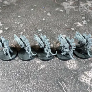 Описание картинки Tyranids Barbgaunts от Каджит по цене 3 498руб | Свободный Рынок Миниатюр - СРМ