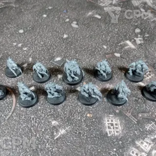 Описание картинки Tyranids Neurogaunts от Каджит по цене 2 498руб | Свободный Рынок Миниатюр - СРМ
