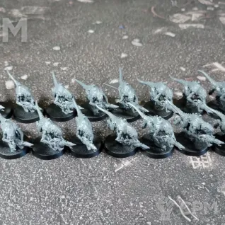 Описание картинки Tyranids Termagants x20 от Каджит по цене 3 198руб | Свободный Рынок Миниатюр - СРМ