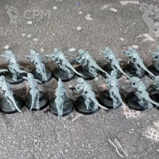 Описание картинки Tyranids Termagants x20 от Каджит по цене 3 198руб | Свободный Рынок Миниатюр - СРМ