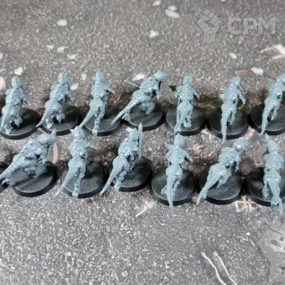 Описание картинки Tyranids Termagants x20 от Каджит по цене 3 198руб | Свободный Рынок Миниатюр - СРМ