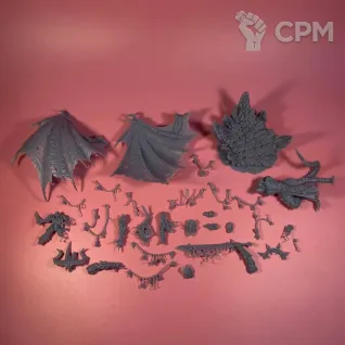 Описание картинки Belakor the Dark Master от Milestone по цене 2 200руб | Свободный Рынок Миниатюр - СРМ