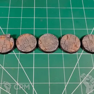 Описание картинки Citadel Base Round 40 GW x5 Базы (Подставки оригинал GW) Relief Paint от Каджит по цене 898руб | Свободный Рынок Миниатюр - СРМ
