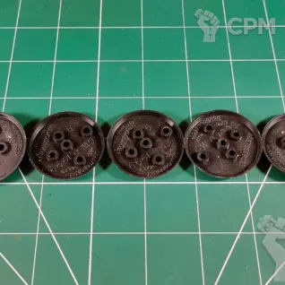 Описание картинки Citadel Base Round 40 GW x5 Базы (Подставки оригинал GW) Relief Paint от Каджит по цене 898руб | Свободный Рынок Миниатюр - СРМ
